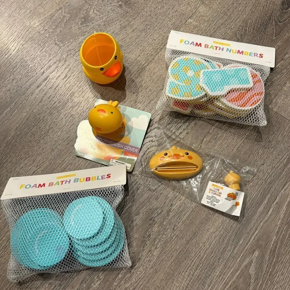 Kid's Duck Bath Set 5 Pieces